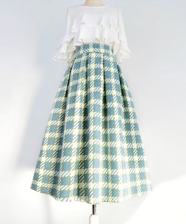 A-line high-waist tutu skirt 