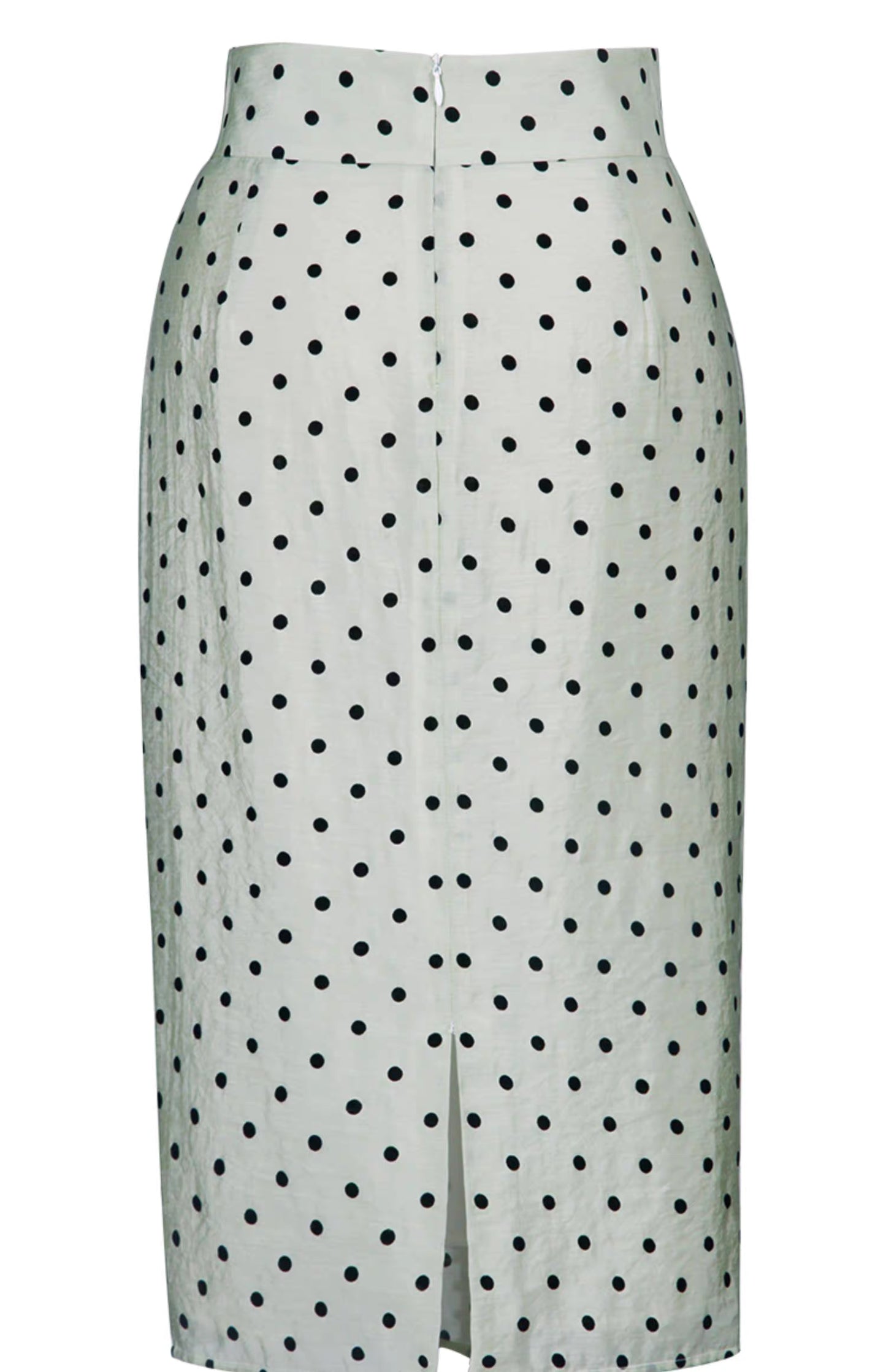 small hip high waist polka dot women's skirt