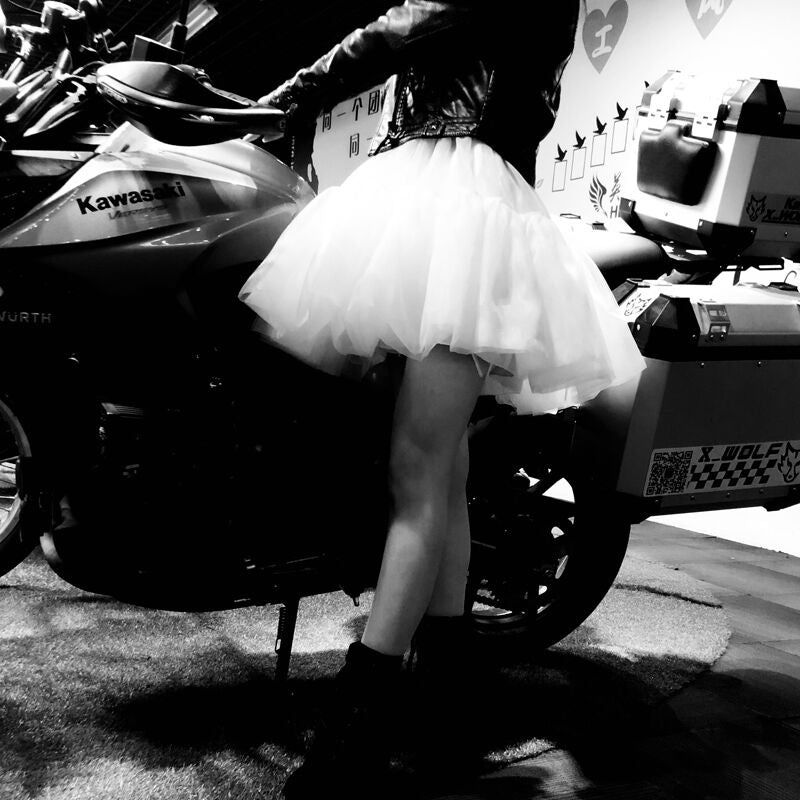 Cotton candy volume pannier 40cm