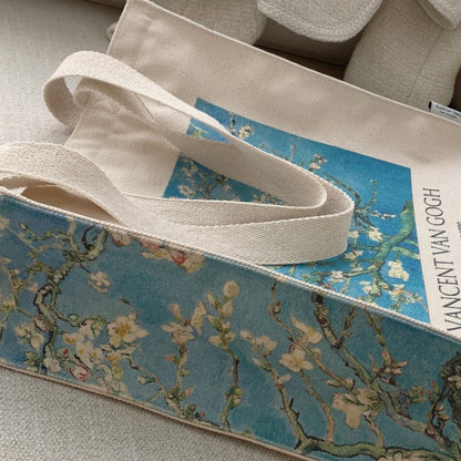 "Blooming Almond Tree Branch" Tote Bag