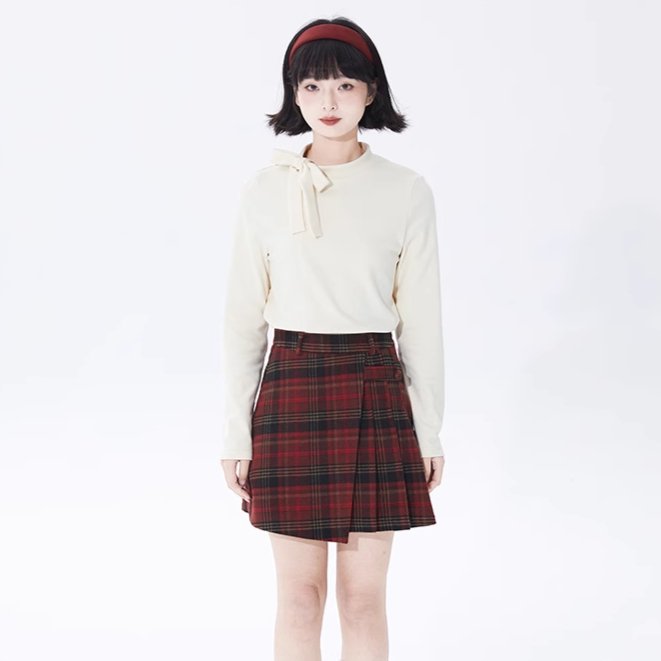 Beige small turtleneck sweater velvet long-sleeved bottoming top