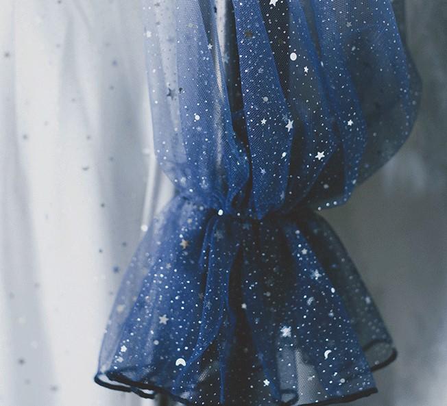 Starry maiden gradient dress