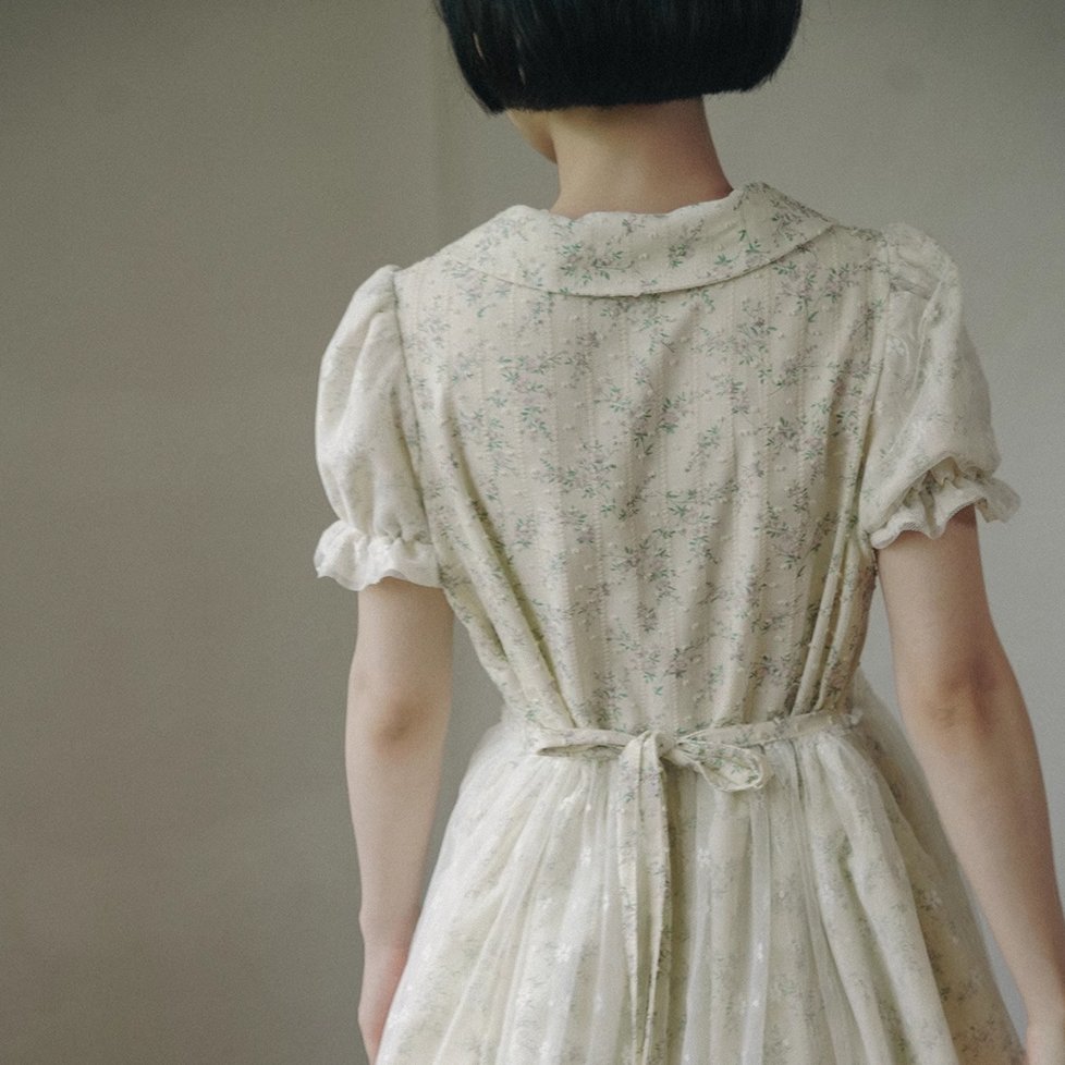 short-sleeved summer three-layer gauze dress remulia short-sleeved summer three-layer gauze dress remulia