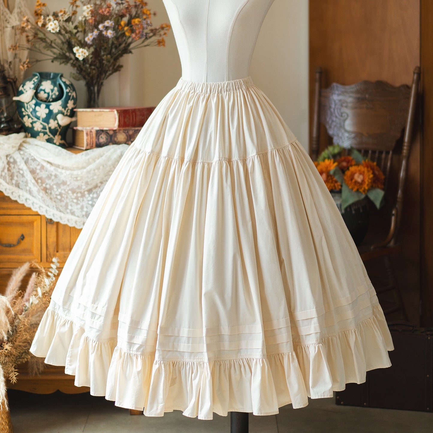 英国のお嬢様のペチコート