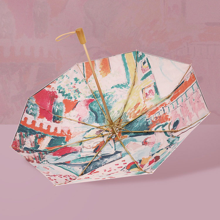 Interior with a Young Girl (Girl Reading)折りたたみ傘