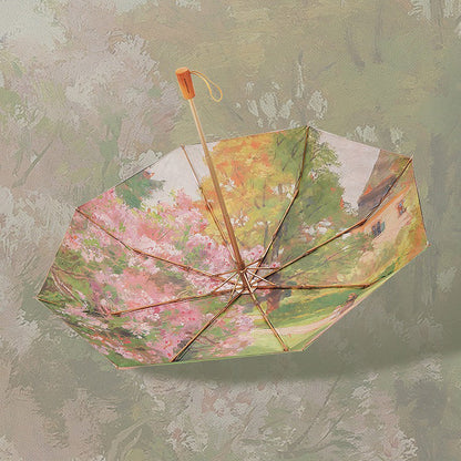 A Blossoming Bush折りたたみ傘