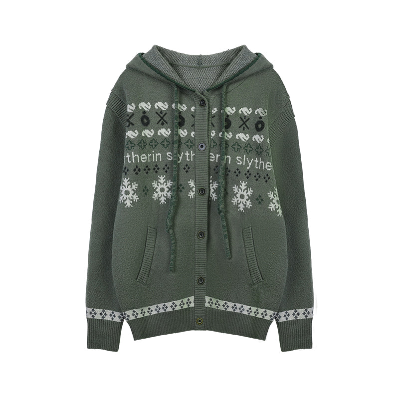 魔法学校のニットフーディー