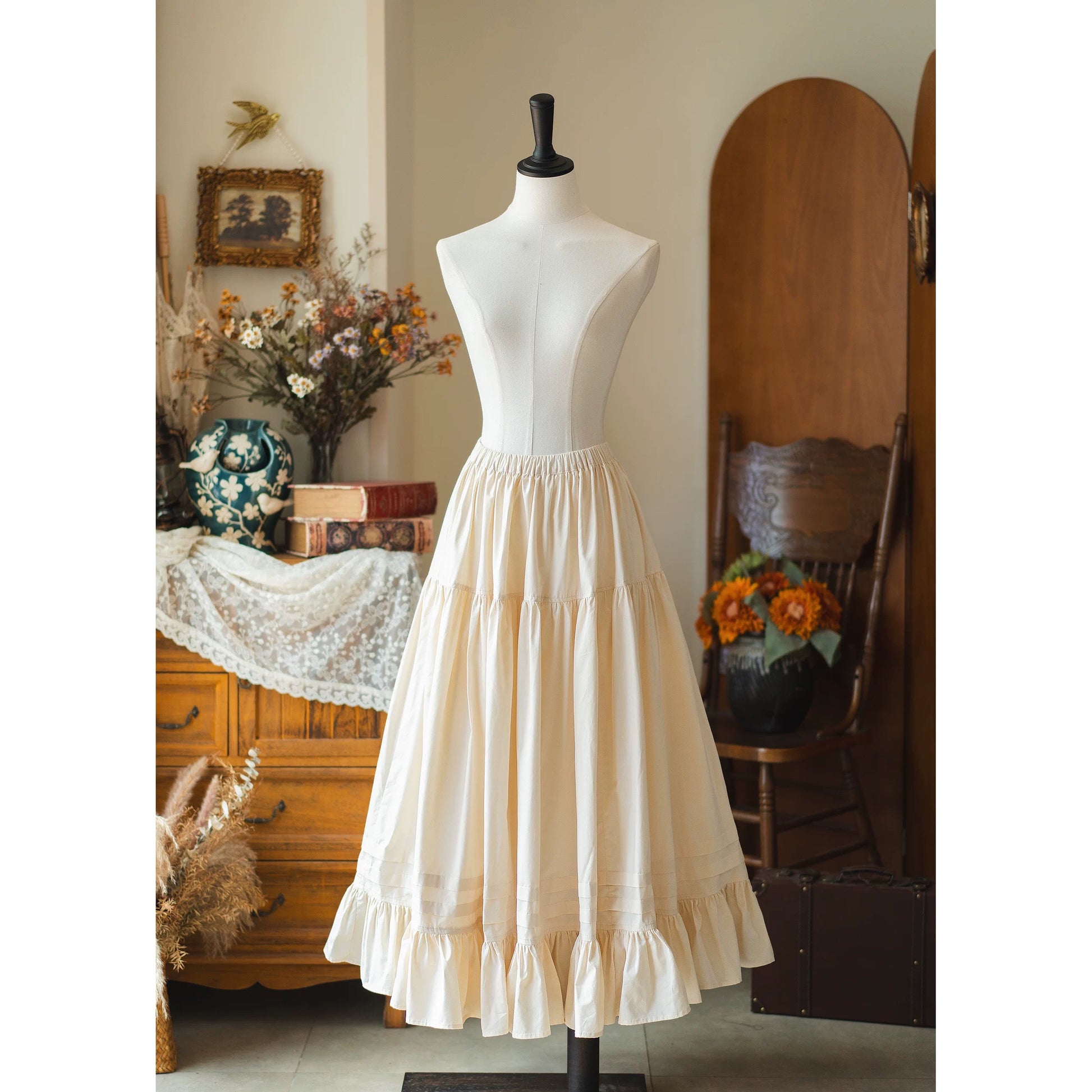 英国のお嬢様のペチコート