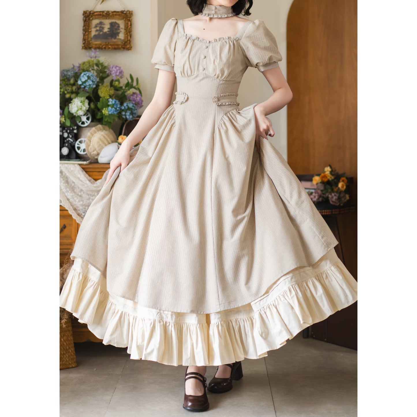 英国のお嬢様のペチコート