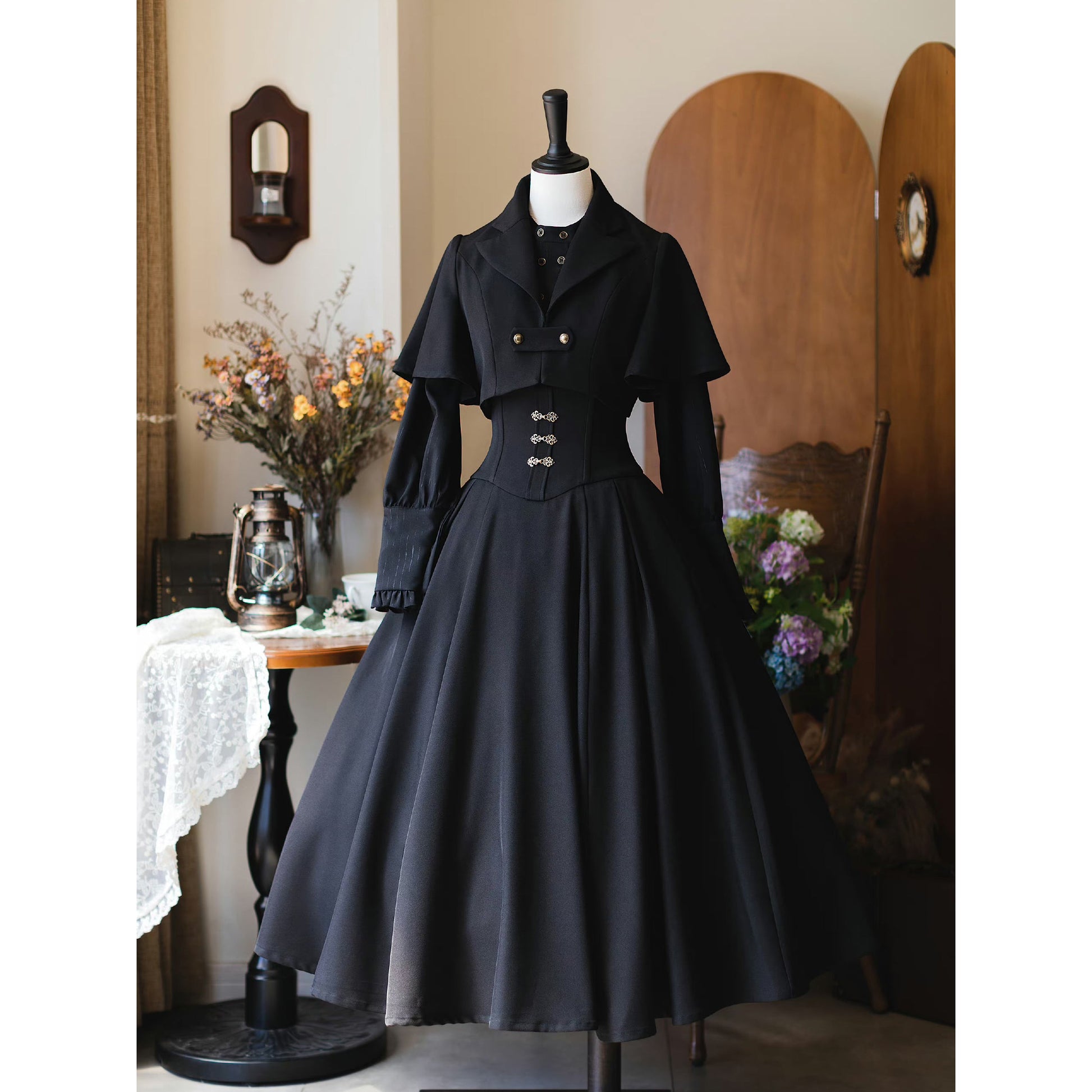 British Lady's Black Bolero Jacket British Lady's Black Bolero Jacket