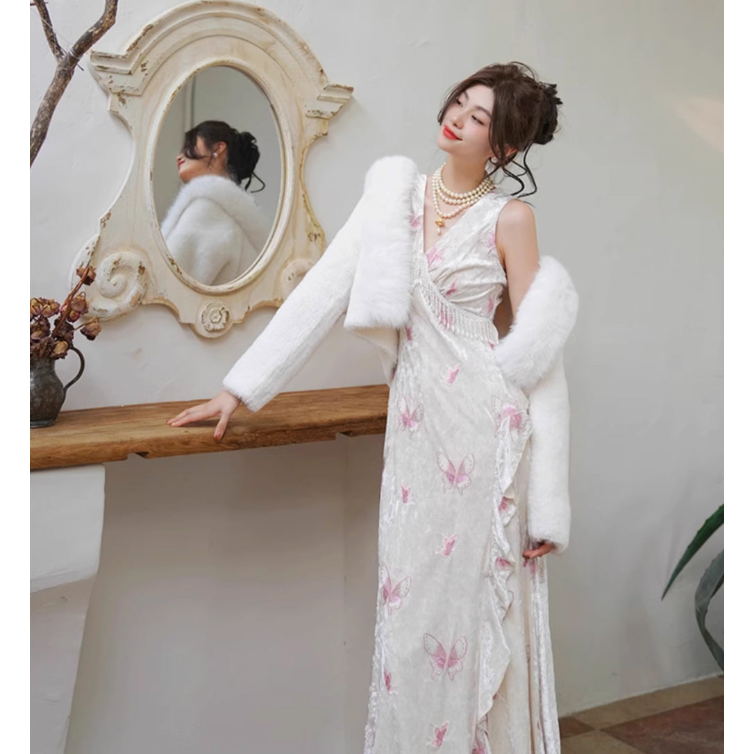 純白の王妃のファージャケット