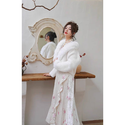 純白の王妃のファージャケット