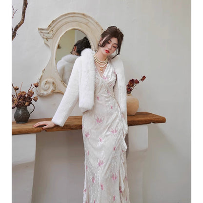 純白の王妃のファージャケット