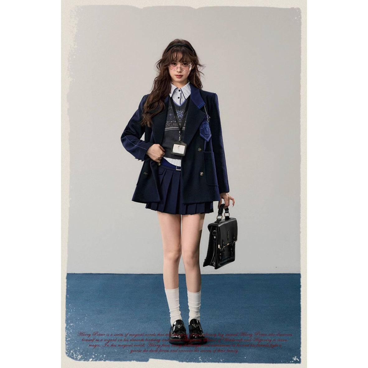 魔法学校のダブルブレストジャケット