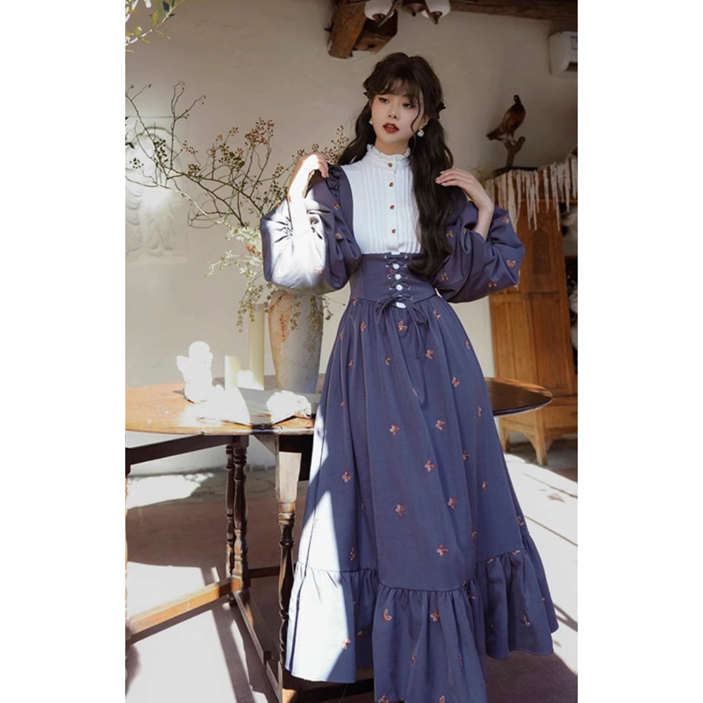 宮廷の修道女のレトロワンピース