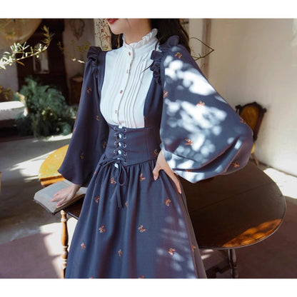 宮廷の修道女のレトロワンピース