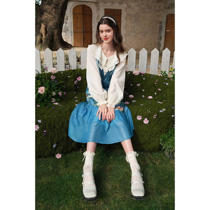 睡蓮の池のワンピース