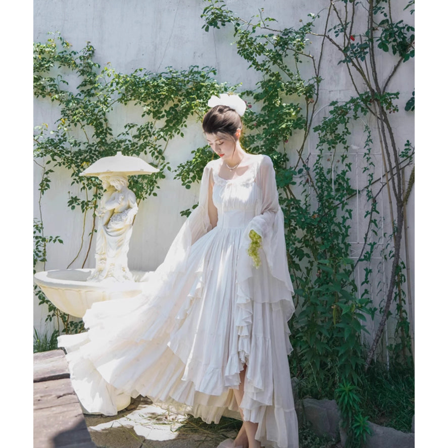 月光のお嬢様のロングカーディガン