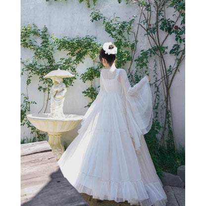 月光のお嬢様のロングカーディガン