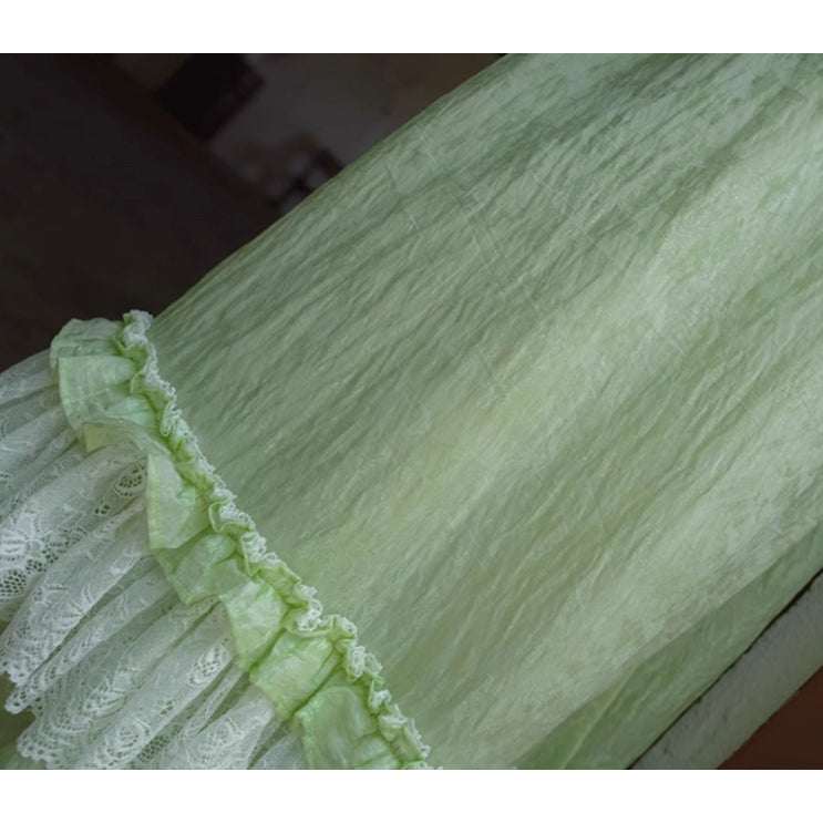 森の陽射し色キャミソールワンピース