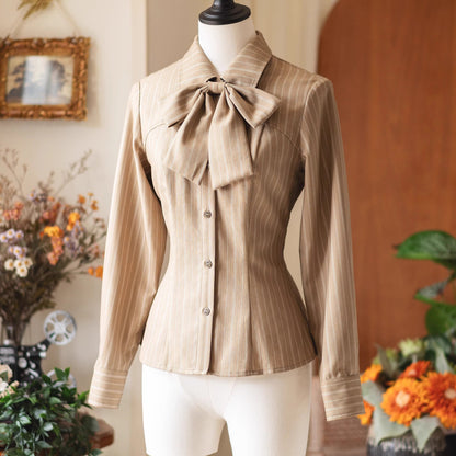 英国のお嬢様のブリティッシュブラウス - Amber