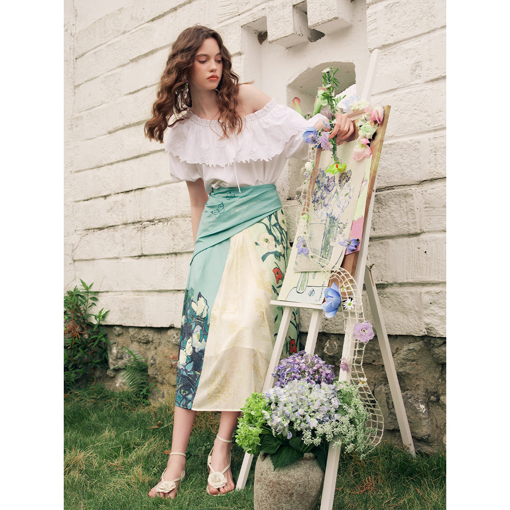 野薔薇とヒゲナシと蝶のスカート