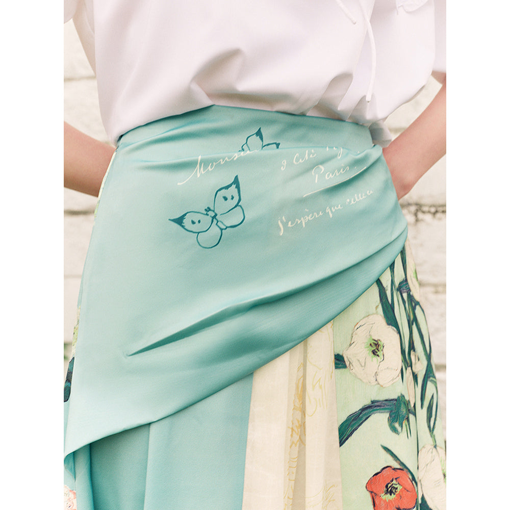 野薔薇とヒゲナシと蝶のスカート