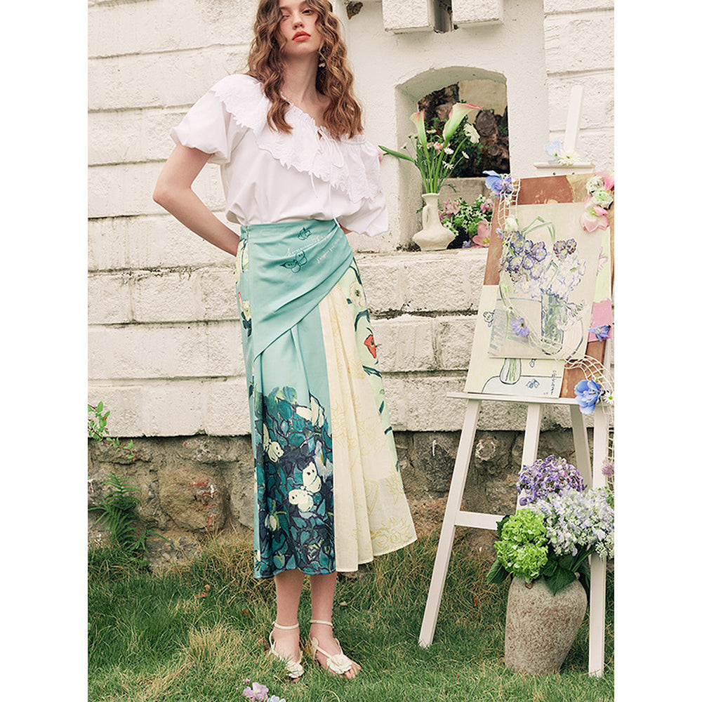 野薔薇とヒゲナシと蝶のスカート