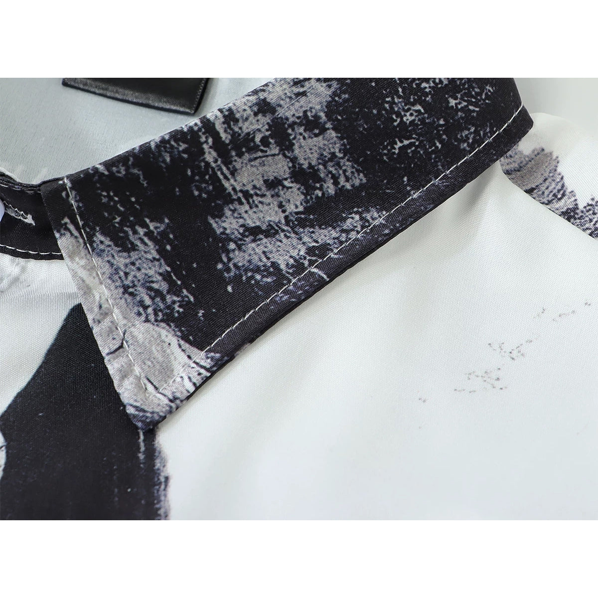 水墨の抽象画アートシャツ