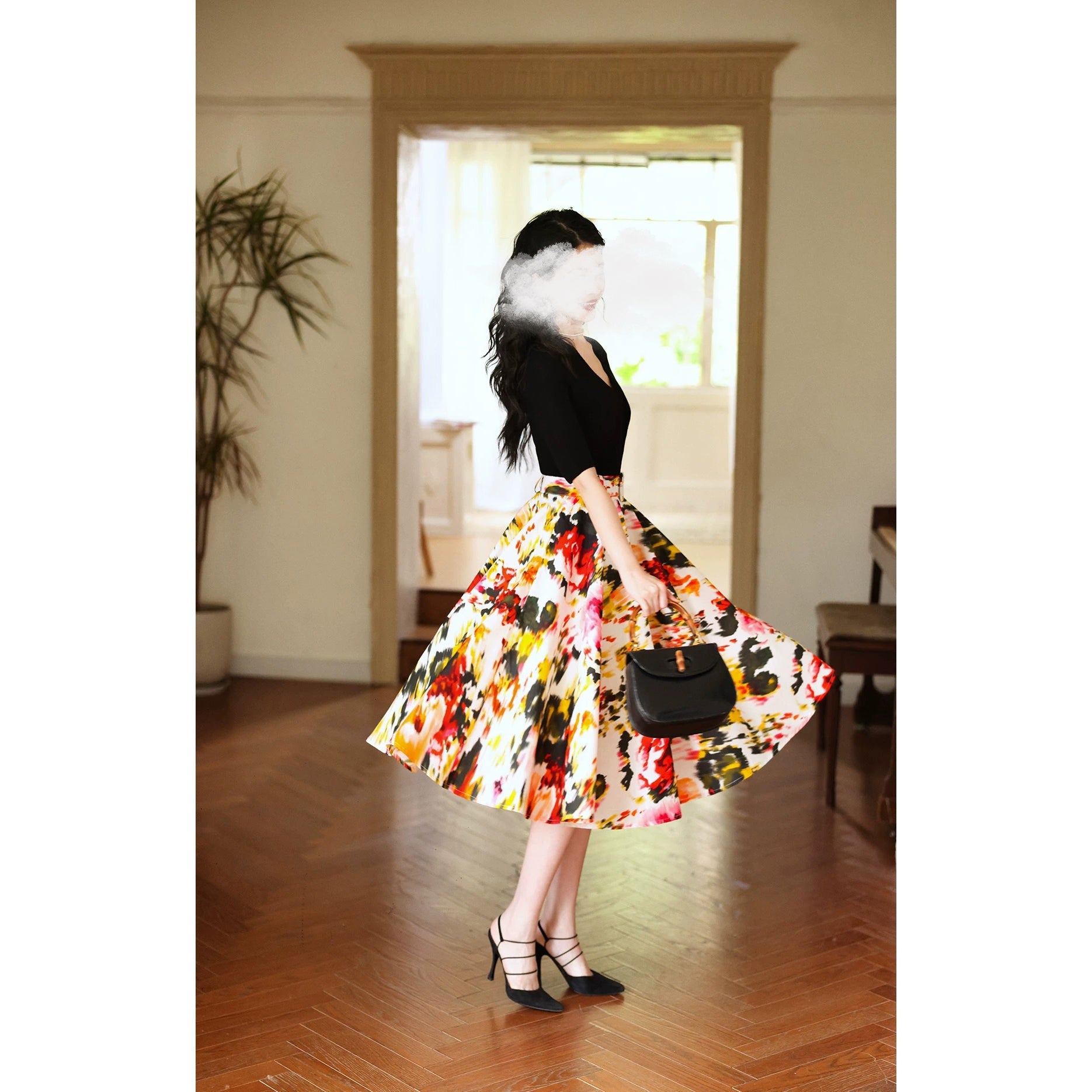 貴婦人のためのニットトップス