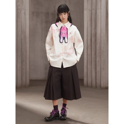 豹の挿絵ネッカチーフ