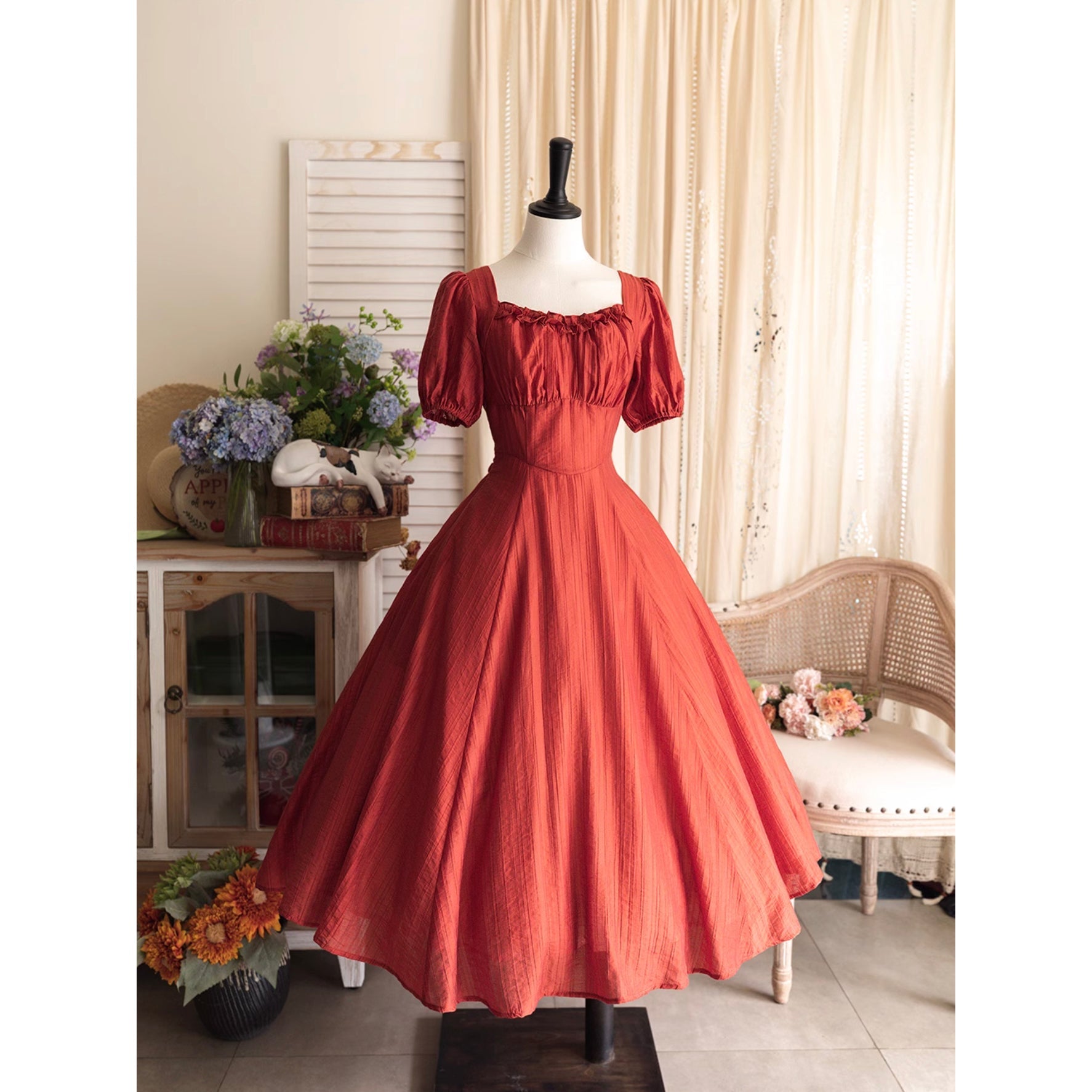 伯爵のお嬢様のクラシカルワンピース - Ver1