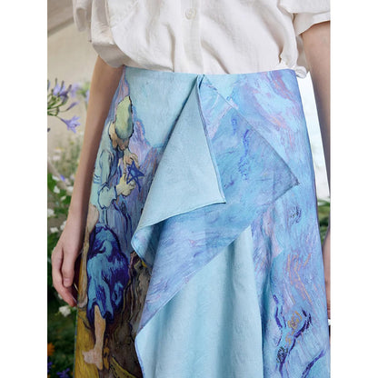 羊の毛刈りのアシンメトリースカート