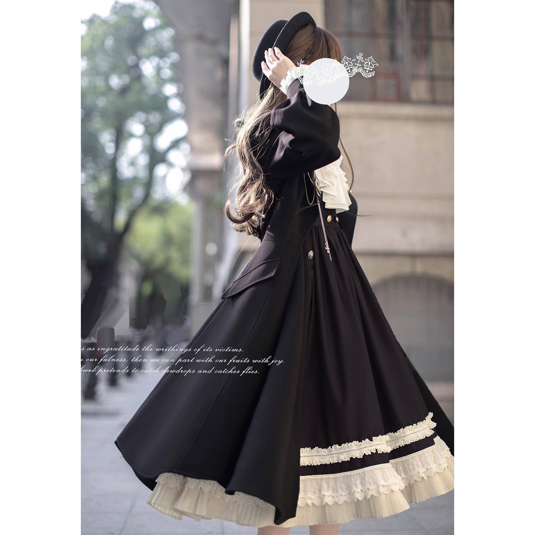 British Lady's Classic Coat, Jumper Skirt, and Blouse – remulia