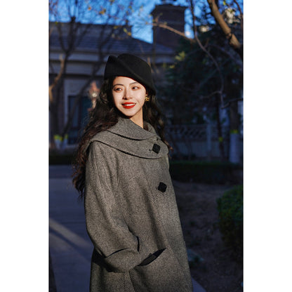 巴里貴婦人のハウンドトゥースコート