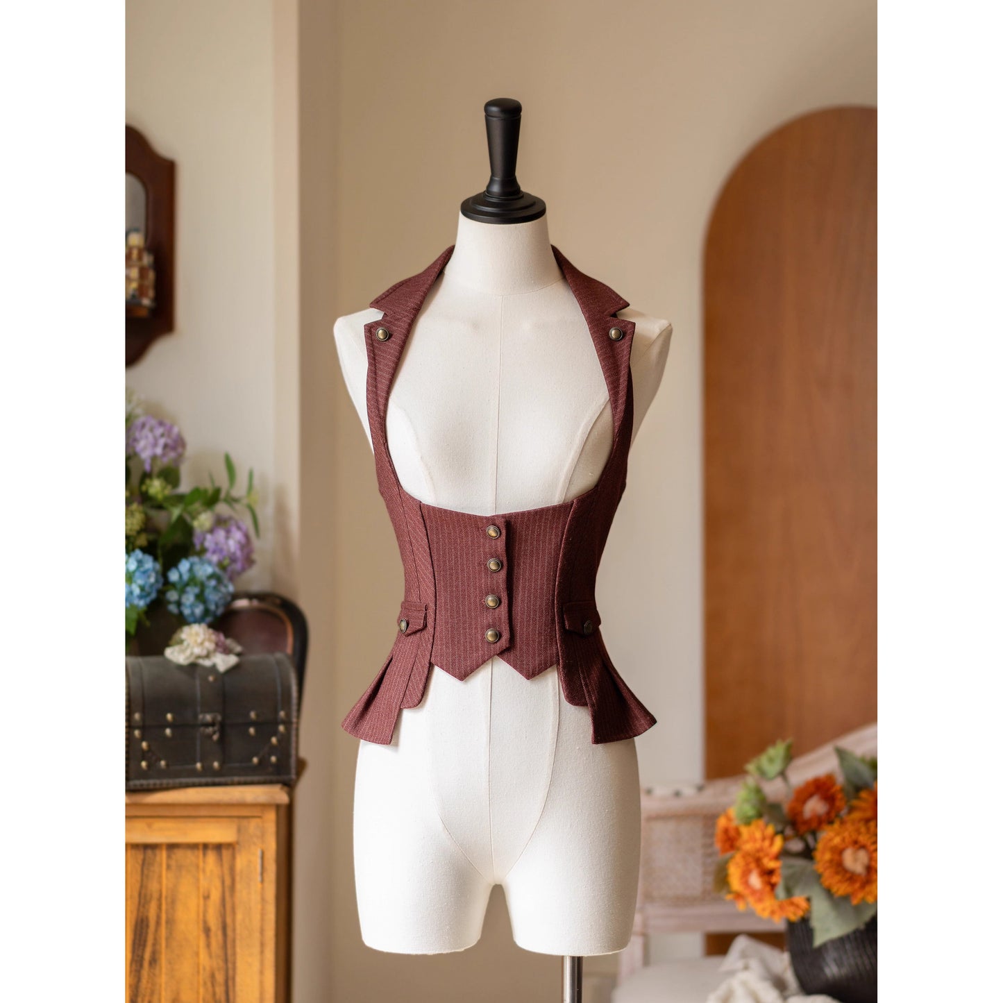 英国のお嬢様のクラシックベスト - Bordeaux