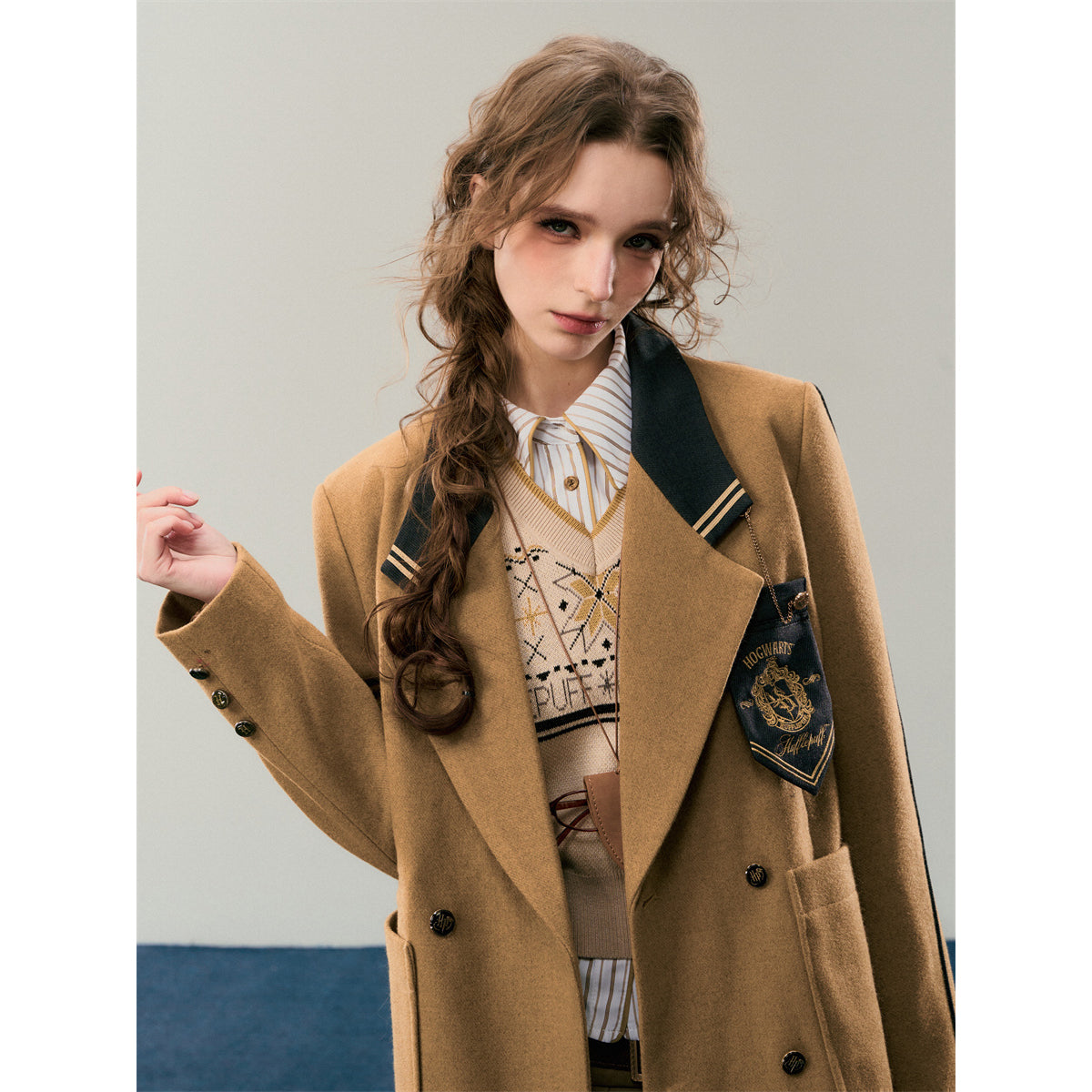 魔法学校のダブルブレストジャケット