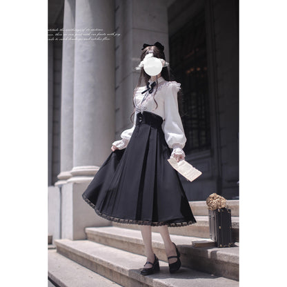 旋律を奏でる令嬢のクラシカルワンピース