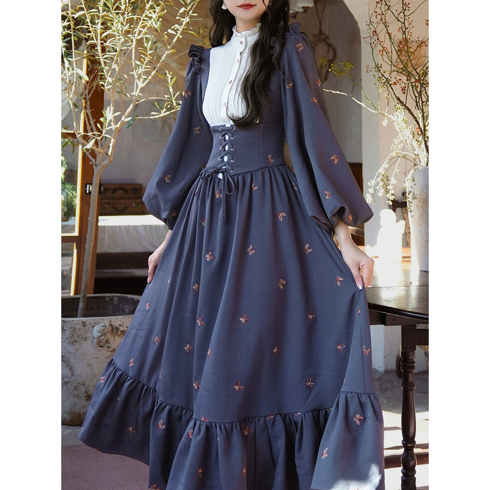 宮廷の修道女のレトロワンピース