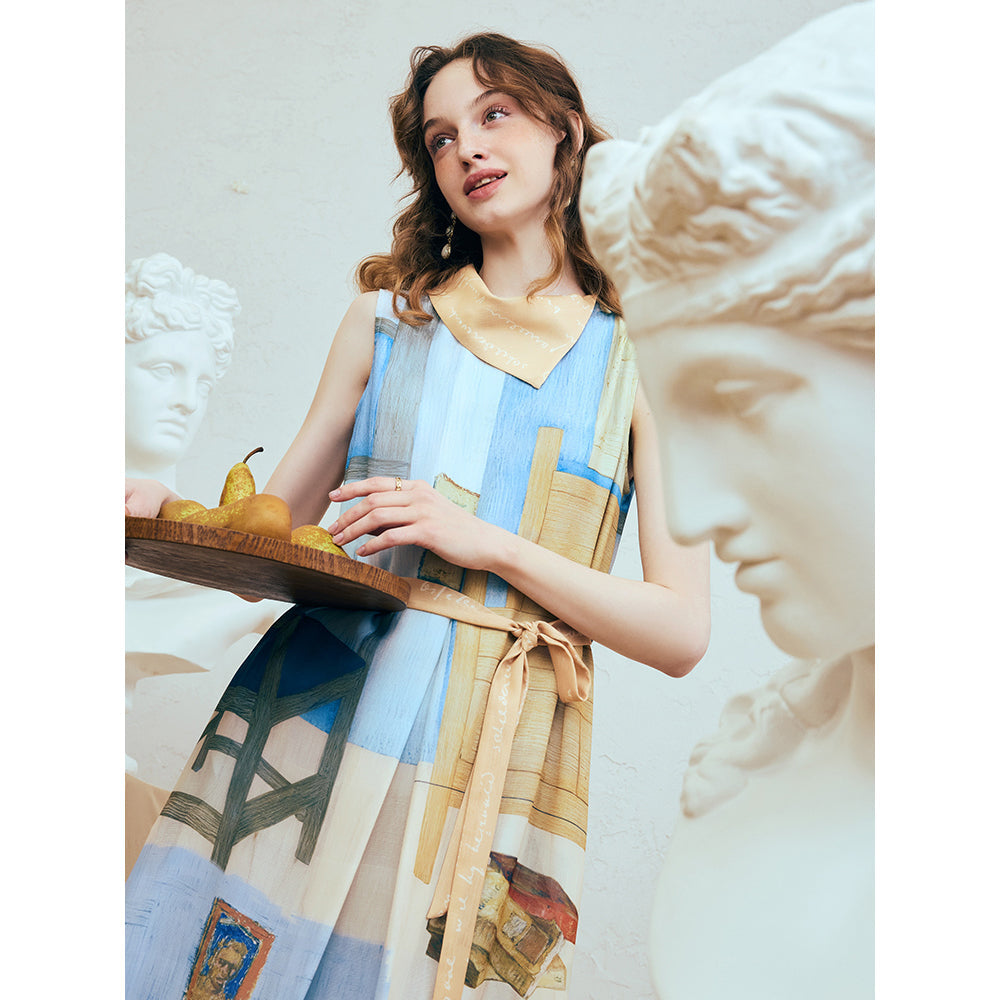 ファン・ゴッホの寝室のワンピース