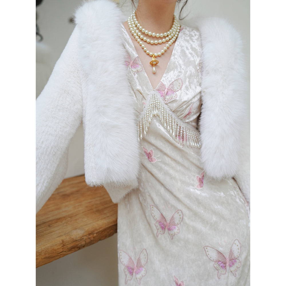 純白の王妃のファージャケット