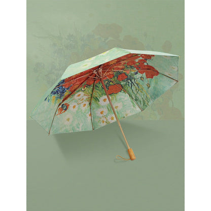 Red Poppies折りたたみ傘