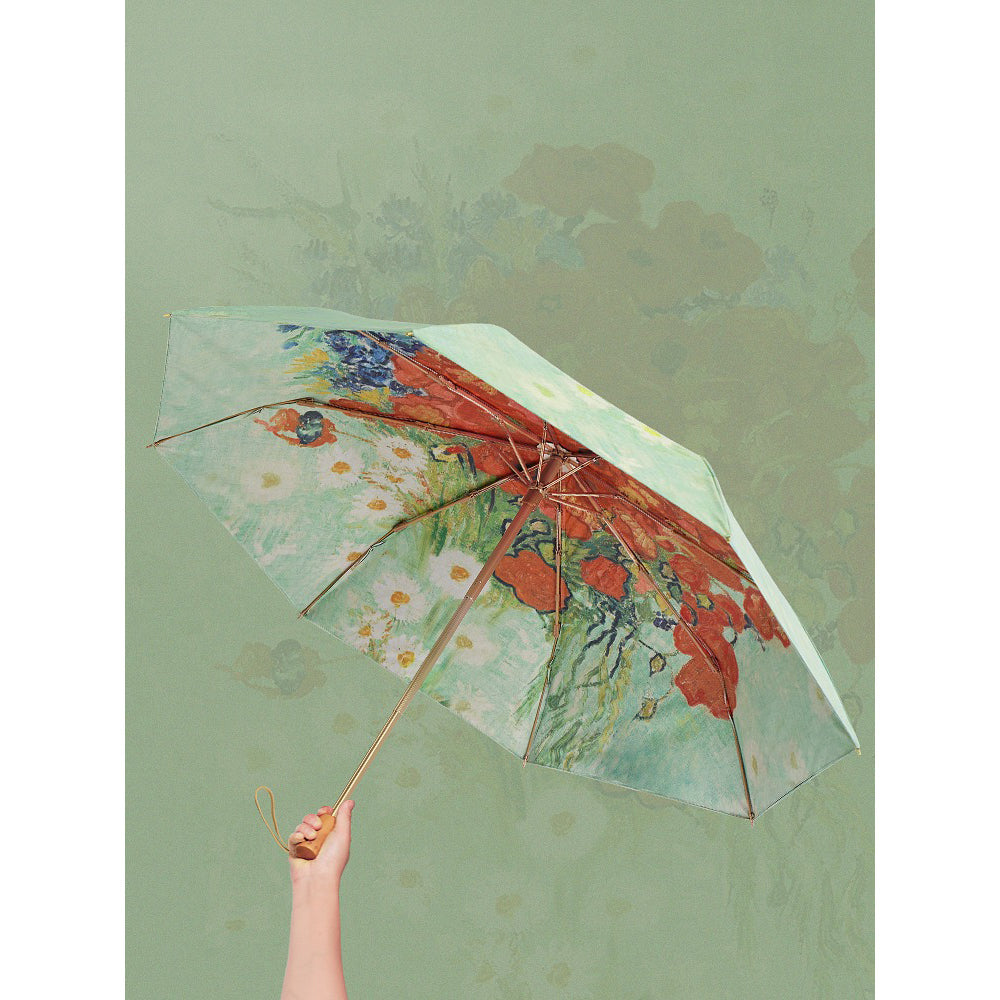 Red Poppies折りたたみ傘