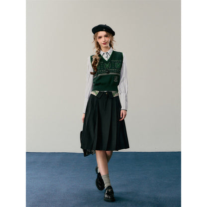 魔法学校のプリーツスカート