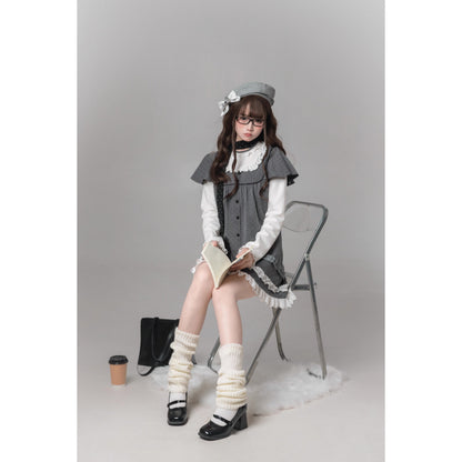 書斎のお嬢様のドッキングワンピース