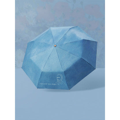 Vase with Cornflowers and Poppies折りたたみ傘