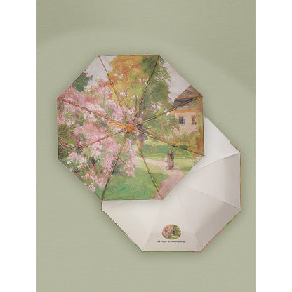 A Blossoming Bush折りたたみ傘