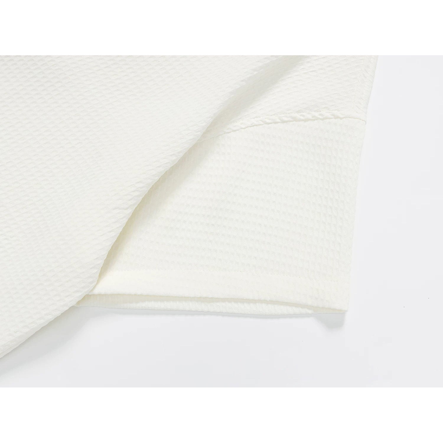 子犬の刺繍シャツ - Milk White