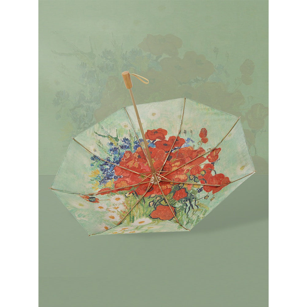 Red Poppies折りたたみ傘