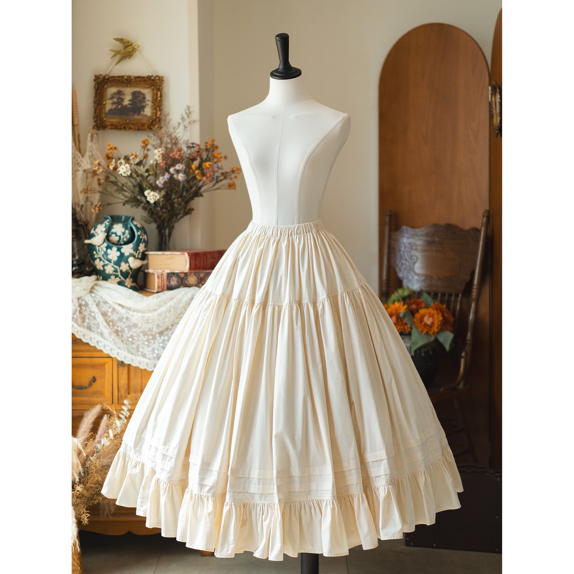 英国のお嬢様のペチコート